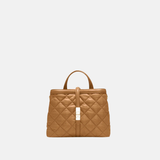 MZ WALLACE Mini Astor Top Handle Bag in Cognac - Big Bag NY