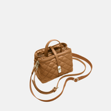 MZ WALLACE Mini Astor Top Handle Bag in Cognac - Big Bag NY