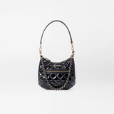 MZ WALLACE Mini Crosby Sienna Shoulder Bag Lacquer - Big Bag NY