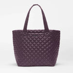 MZ WALLACE Raisin Medium Metro Tote Deluxe - Big Bag NY