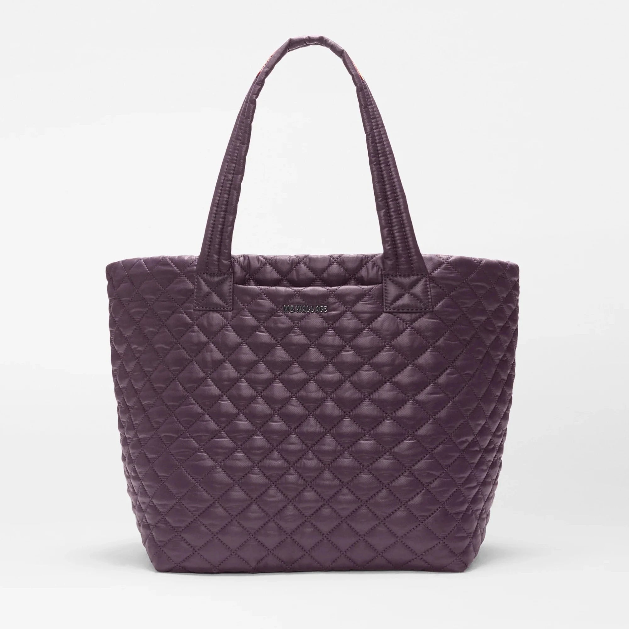 MZ WALLACE Raisin Medium Metro Tote Deluxe - Big Bag NY