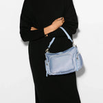 MZ Wallace Chelsea Crossbody Stone Blue - Big Bag NY