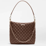 MZ Wallace Crosby Hobo in Walnut - Big Bag NY