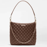 MZ Wallace Crosby Hobo in Walnut - Big Bag NY