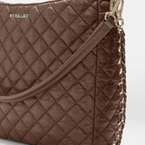 MZ Wallace Crosby Hobo in Walnut - Big Bag NY