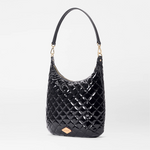 MZ Wallace Crosby Sienna Black Lacquer - Big Bag NY