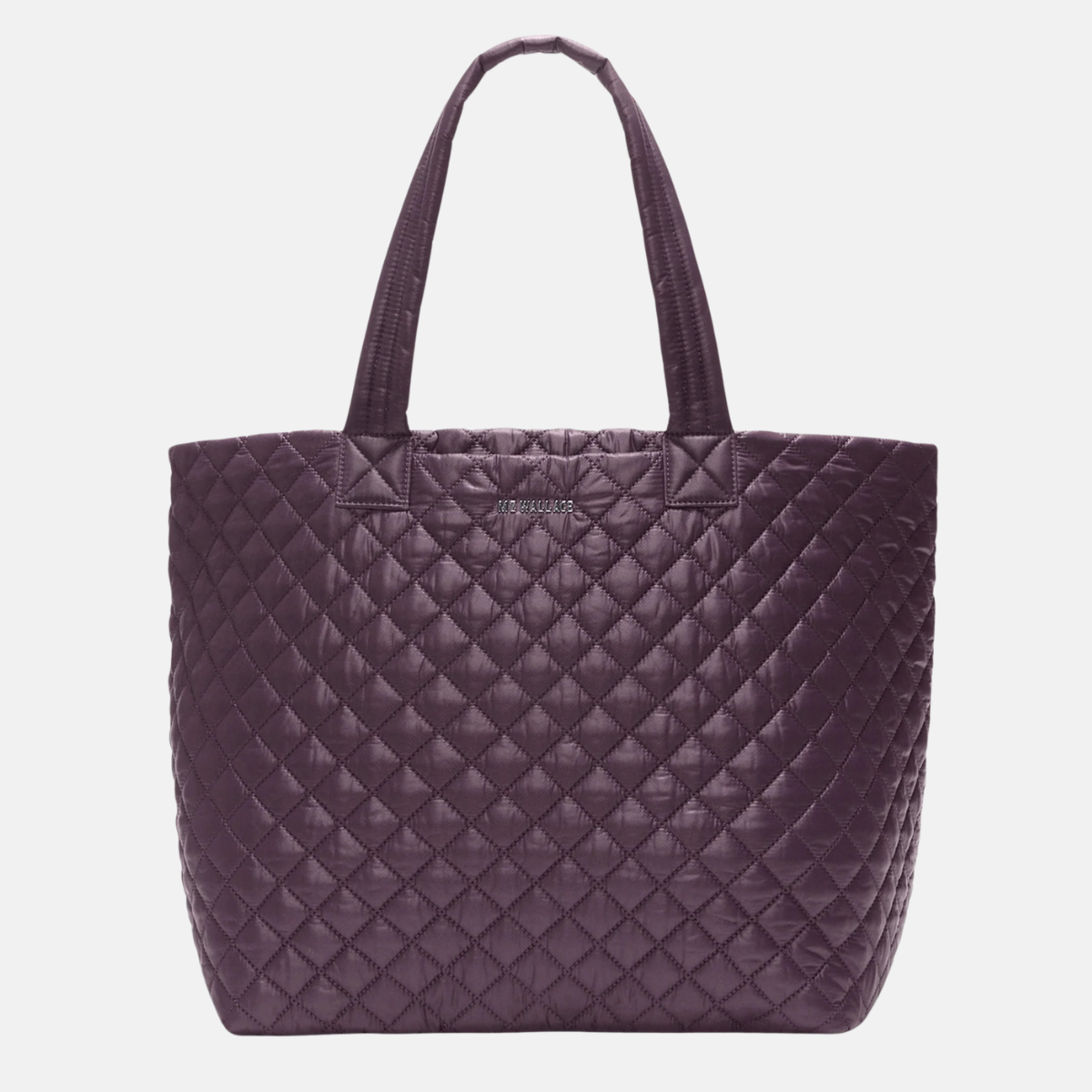 MZ Wallace Large Metro Tote Deluxe in Raisin - Big Bag NY