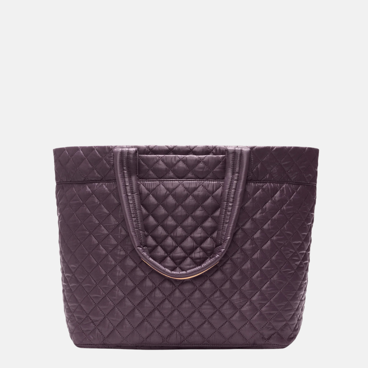 MZ Wallace Large Metro Tote Deluxe in Raisin - Big Bag NY