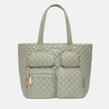 MZ Wallace Large Metro Travel Tote in Agave - Big Bag NY