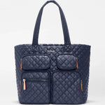 MZ Wallace Large Metro Travel Tote in Navy - Big Bag NY