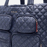 MZ Wallace Large Metro Travel Tote in Navy - Big Bag NY