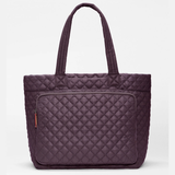 MZ Wallace Large Metro Travel Tote in Raisin - Big Bag NY
