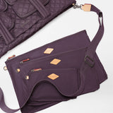 MZ Wallace Large Metro Travel Tote in Raisin - Big Bag NY