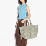 MZ Wallace Large Metro Travel Tote in Agave - Big Bag NY