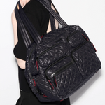 MZ Wallace Large Sutton Travel Tote Black2 - Big Bag NY