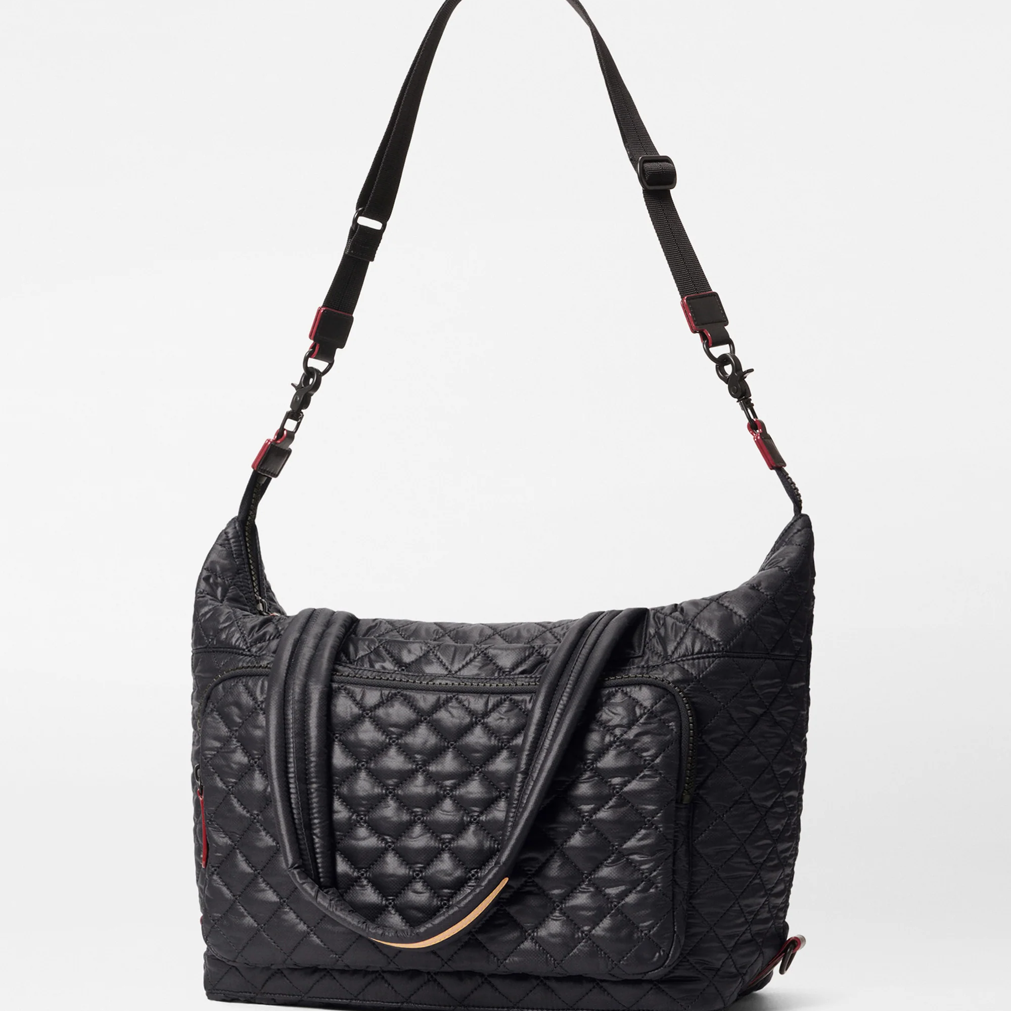 MZ Wallace Large Sutton Travel Tote Black3 - Big Bag NY