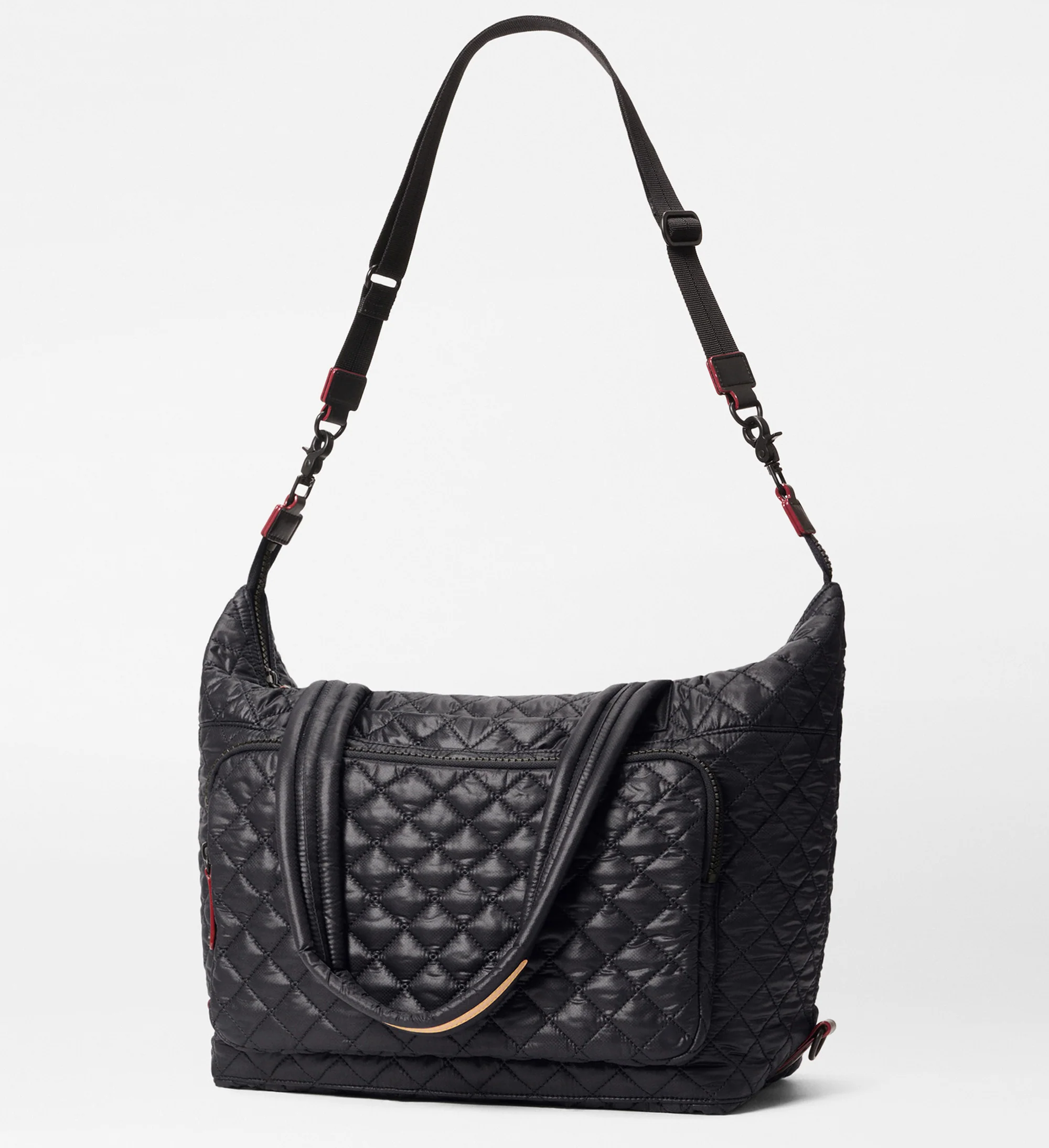 MZ Wallace Large Sutton Travel Tote Black3 - Big Bag NY