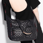 MZ Wallace Large Sutton Travel Tote Black5 - Big Bag NY