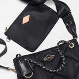 MZ Wallace MZ Wallace Small Frankie Tote in Black - Big Bag NY