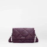 MZ Wallace Madison Flap Crossbody in Raisin - Big Bag Ny