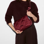 MZ Wallace Madison Flap Crossbody in Red - Big Bag NY