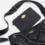 MZ Wallace Medium Frankie Tote in Black - Big Bag NY