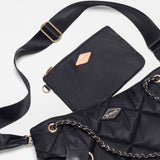 MZ Wallace Medium Frankie Tote in Black - Big Bag NY