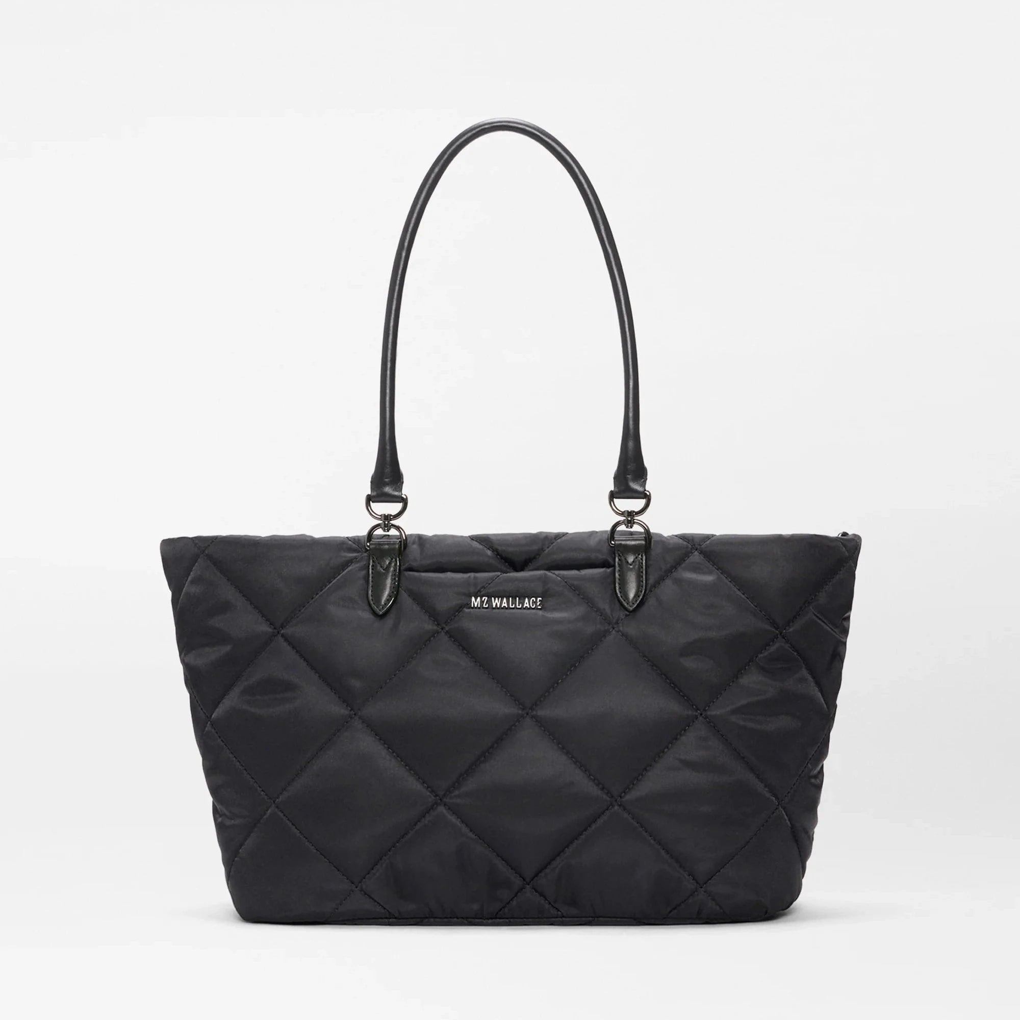 MZ Wallace Medium Madison East West Tote in Black - Big Bag NY