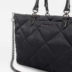 MZ Wallace Medium Madison East West Tote in Black - Big Bag NY