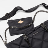 MZ Wallace Medium Madison East West Tote in Black - Big Bag NY