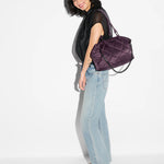MZ Wallace Medium Madison East West Tote in Raisin - Big Bag NY
