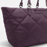 MZ Wallace Medium Madison East West Tote in Raisin - Big Bag NY
