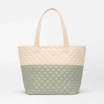 MZ Wallace Medium Metro Tote Deluxe Agave Buff- Big Bag NY