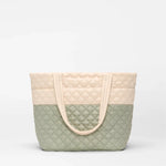 MZ Wallace Medium Metro Tote Deluxe Agave Buff- Big Bag NY