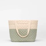 MZ Wallace Medium Metro Tote Deluxe Agave Buff- Big Bag NY