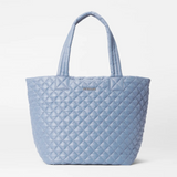 MZ Wallace Medium Metro Tote Deluxe Stone Blue - Big Bag NY