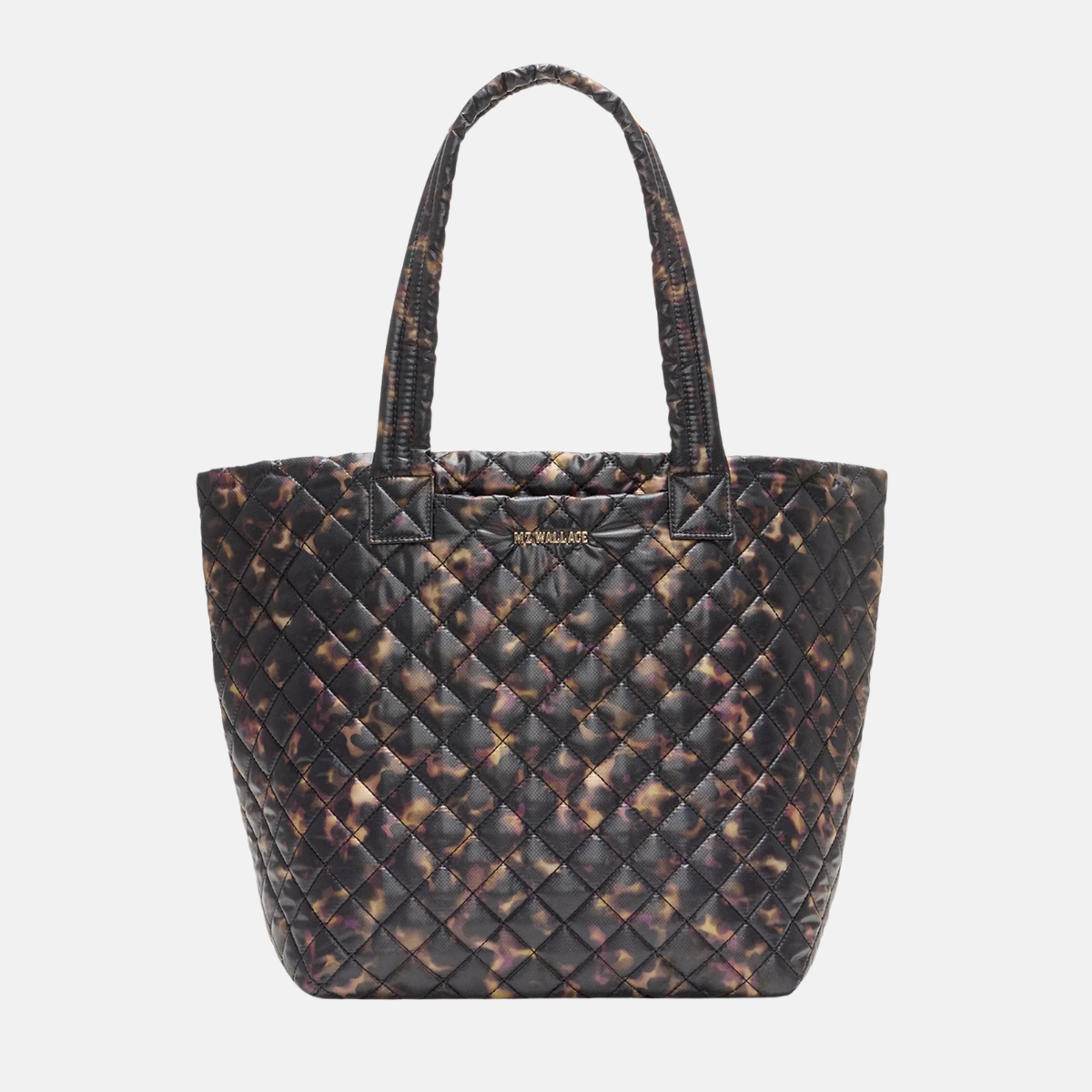 MZ Wallace Medium Metro Tote Deluxe Tortoise - Big Bag NY