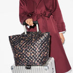 MZ Wallace Medium Metro Tote Deluxe Tortoise - Big Bag NY