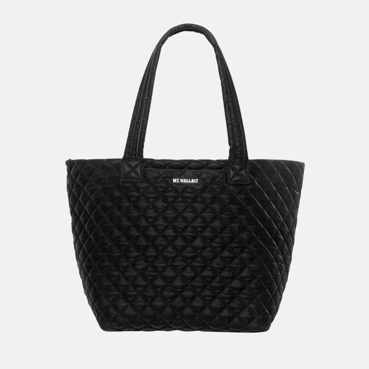 MZ Wallace Medium Metro Tote Deluxe in Black Velvet - Big Bag NY