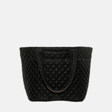 MZ Wallace Medium Metro Tote Deluxe in Black Velvet - Big Bag NY