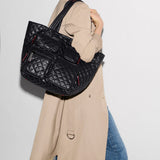 MZ Wallace Medium Metro Travel Tote in Black - Big Bag NY