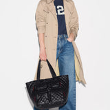 MZ Wallace Medium Metro Travel Tote in Black - Big Bag NY