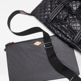 MZ Wallace Medium Metro Travel Tote in Black - Big Bag NY