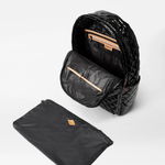 MZ Wallace Metro Backpack Black Lacquer - Big Bag NY