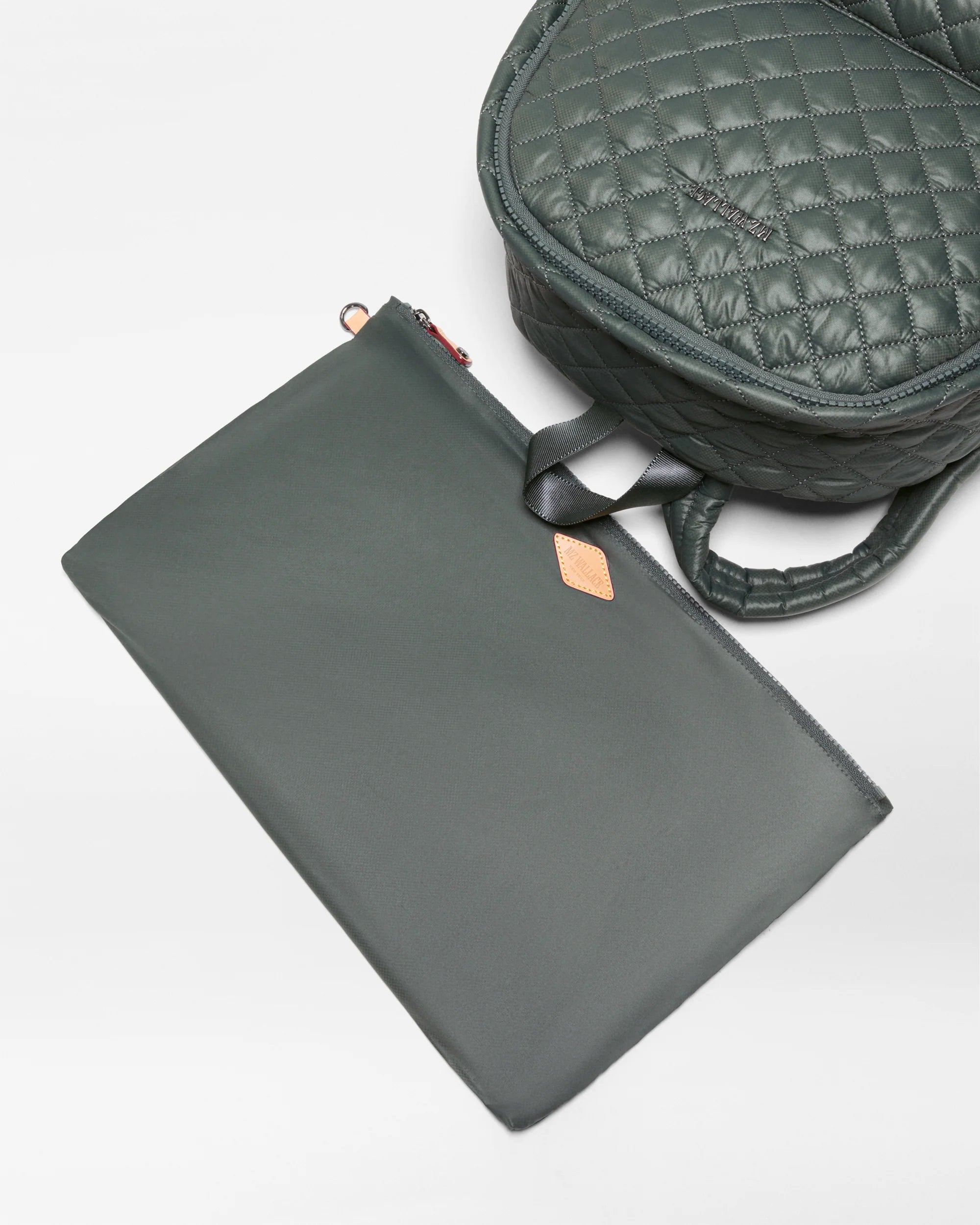MZ Wallace Metro Backpack Deluxe in Juniper - Big Bag NY