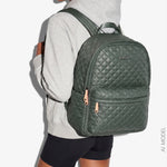 MZ Wallace Metro Backpack Deluxe in Juniper - Big Bag NY