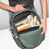 MZ Wallace Metro Backpack Deluxe in Juniper - Big Bag NY