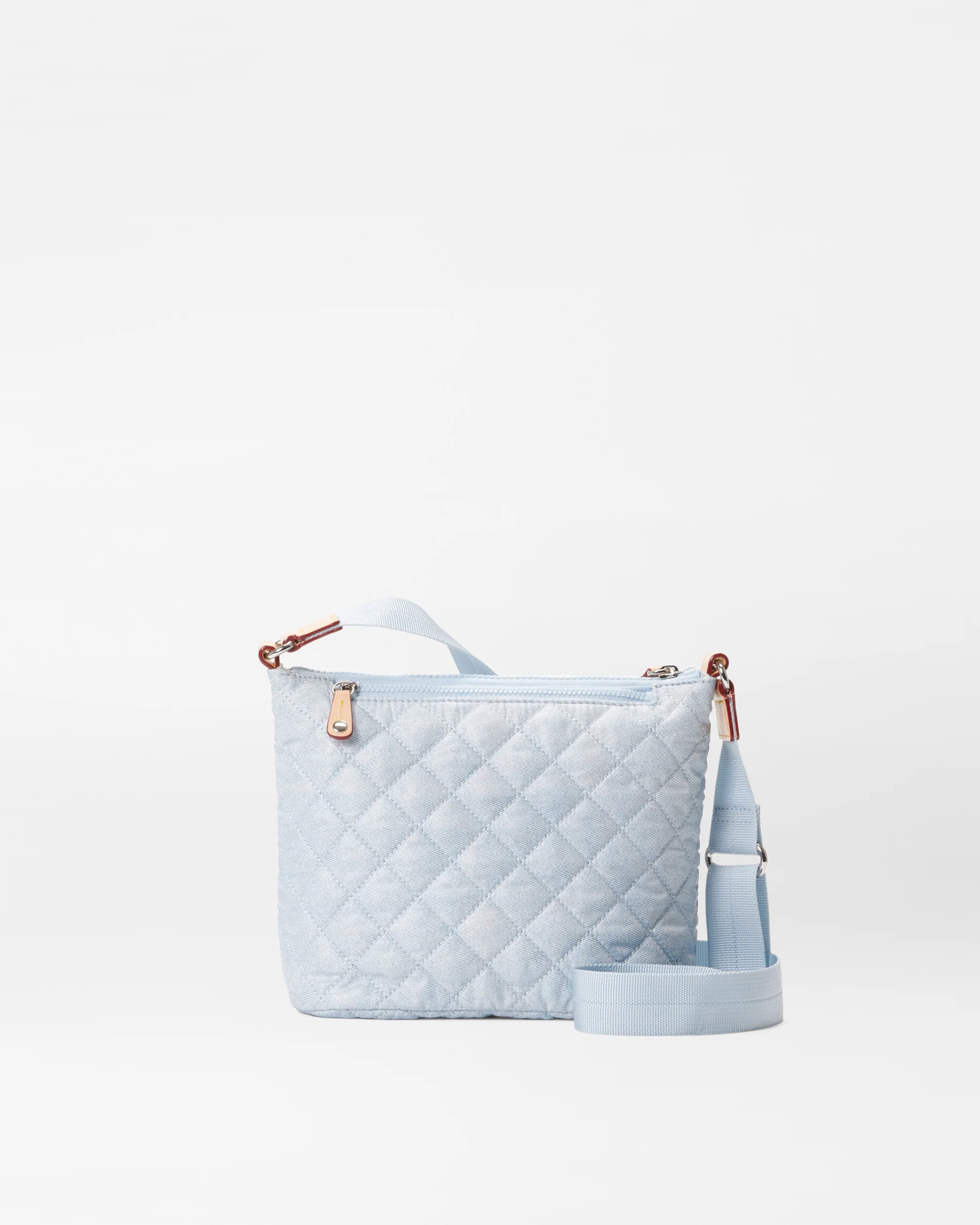 MZ Wallace Metro Scout Deluxe Crossbody in Chambray - Big Bag NY