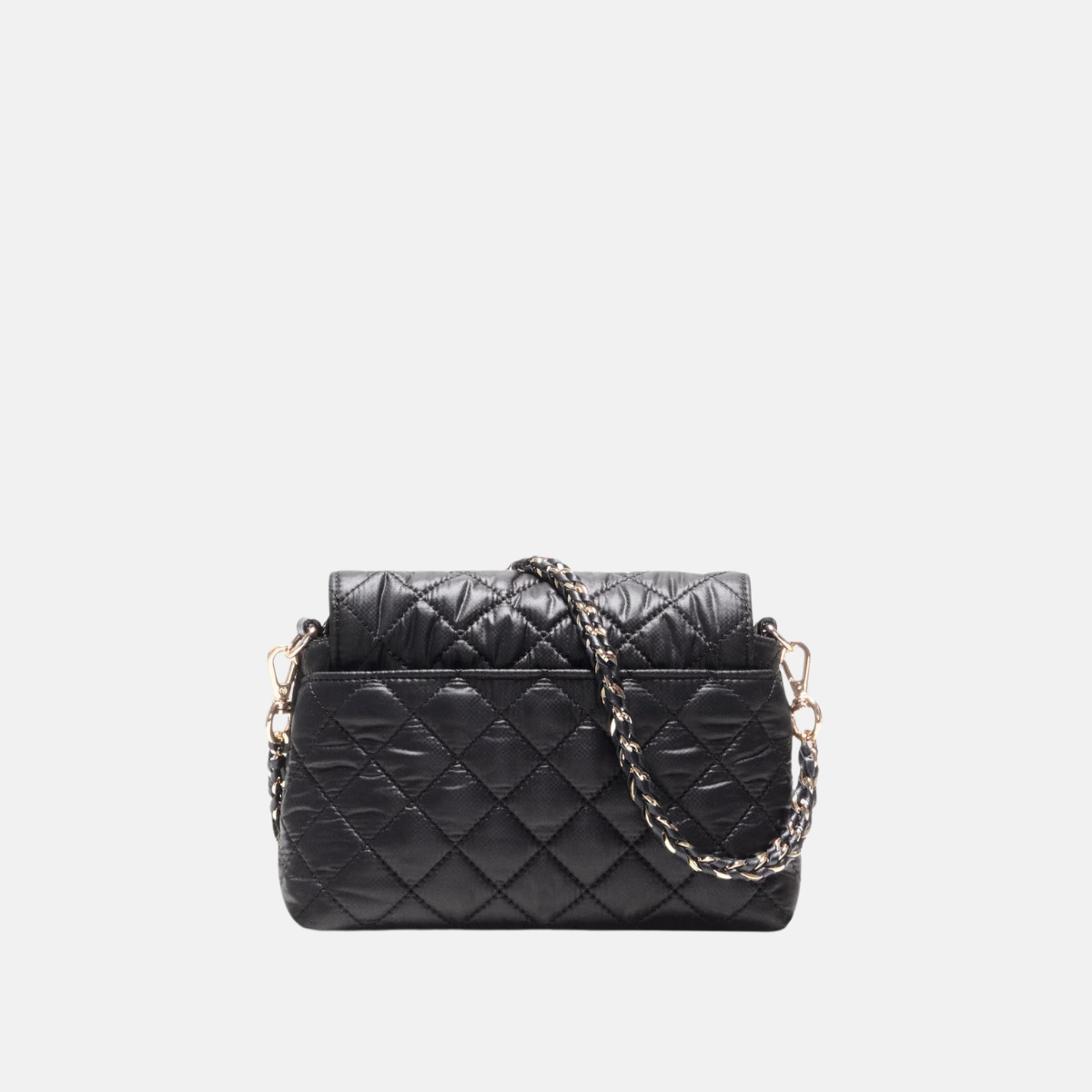 MZ Wallace Mini Crosby Lock Shoulder Black - Big Bag NY
