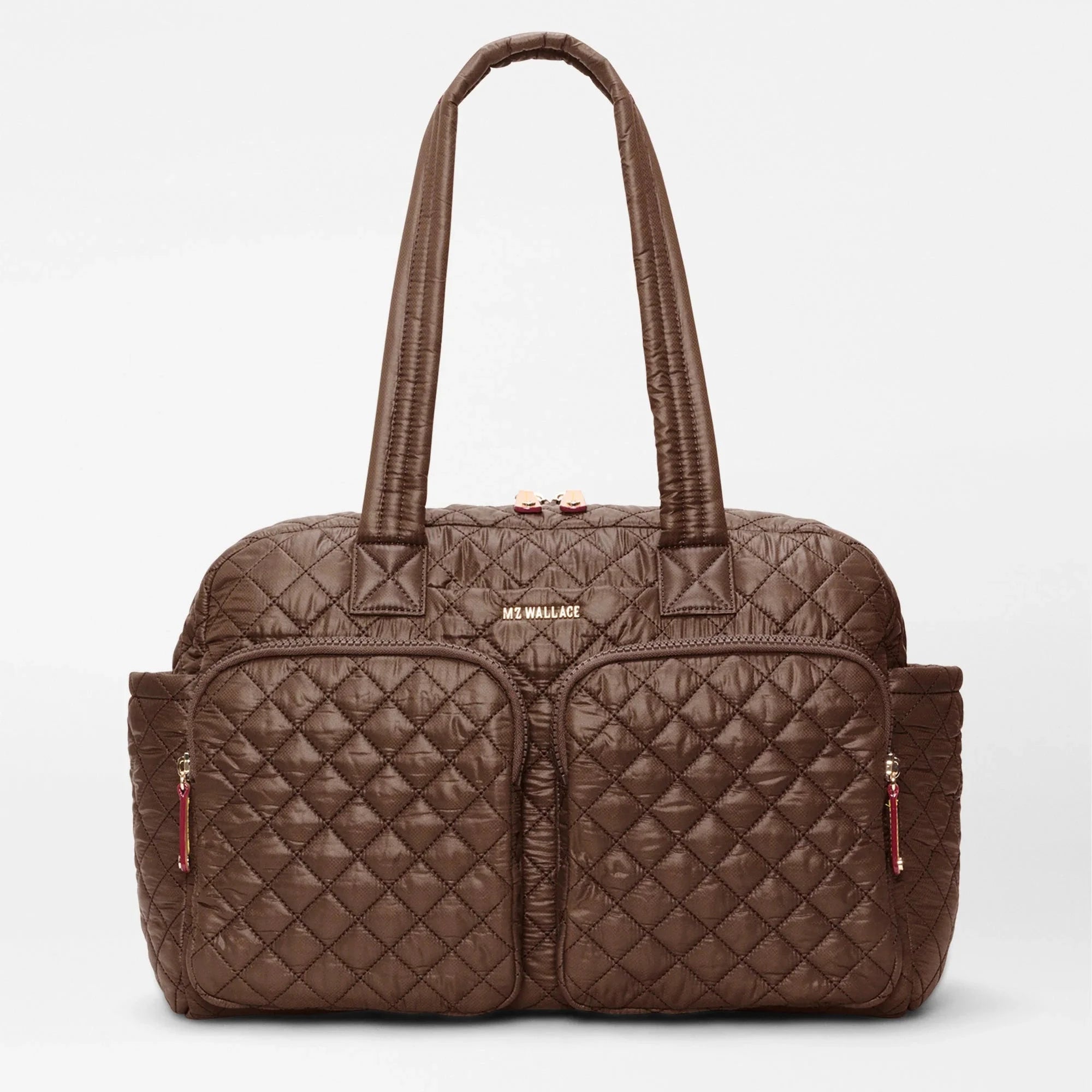 MZ Wallace Oxford Nik Duffel in Walnut - Big Bag NY